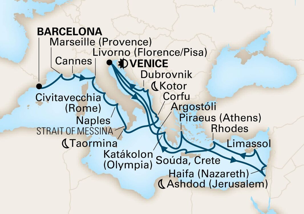 Mediterranean Tapestry, Holy Land & Ancient Kingdoms Holland America