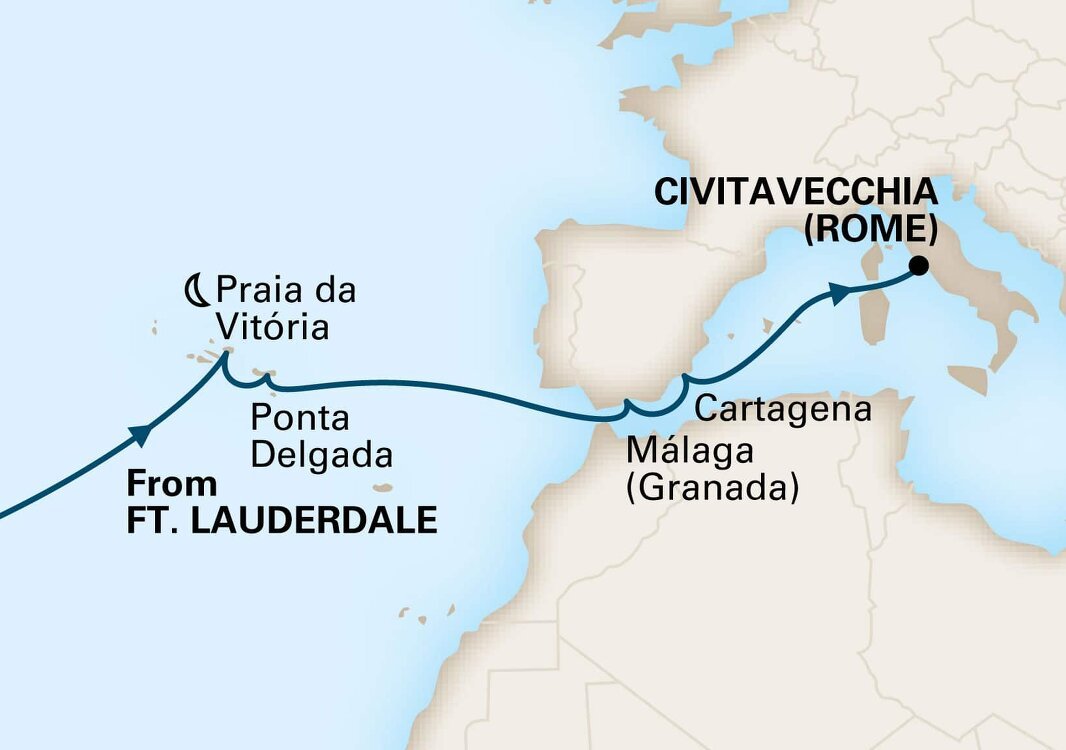 holland america cruise to rome