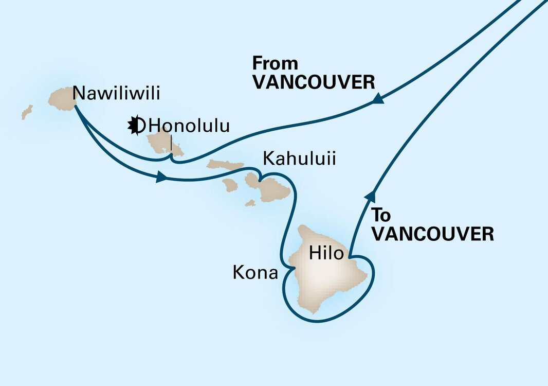 circle hawaii cruise holland america