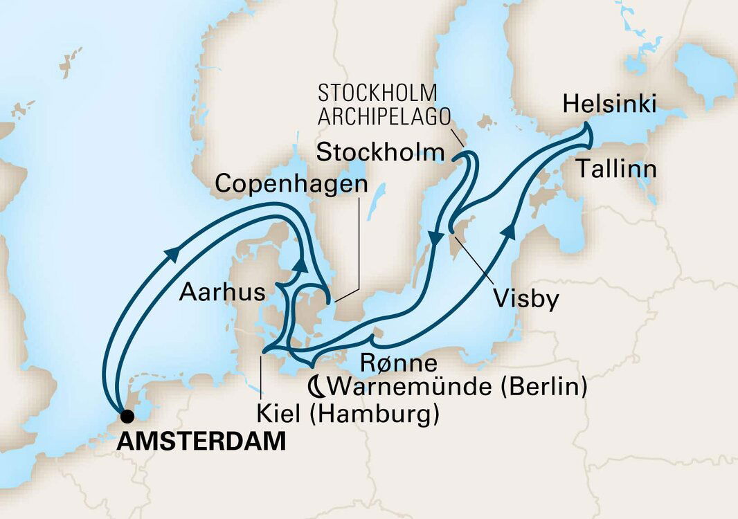 Jewels Of The Baltic Holland America (13 Night Roundtrip Cruise from
