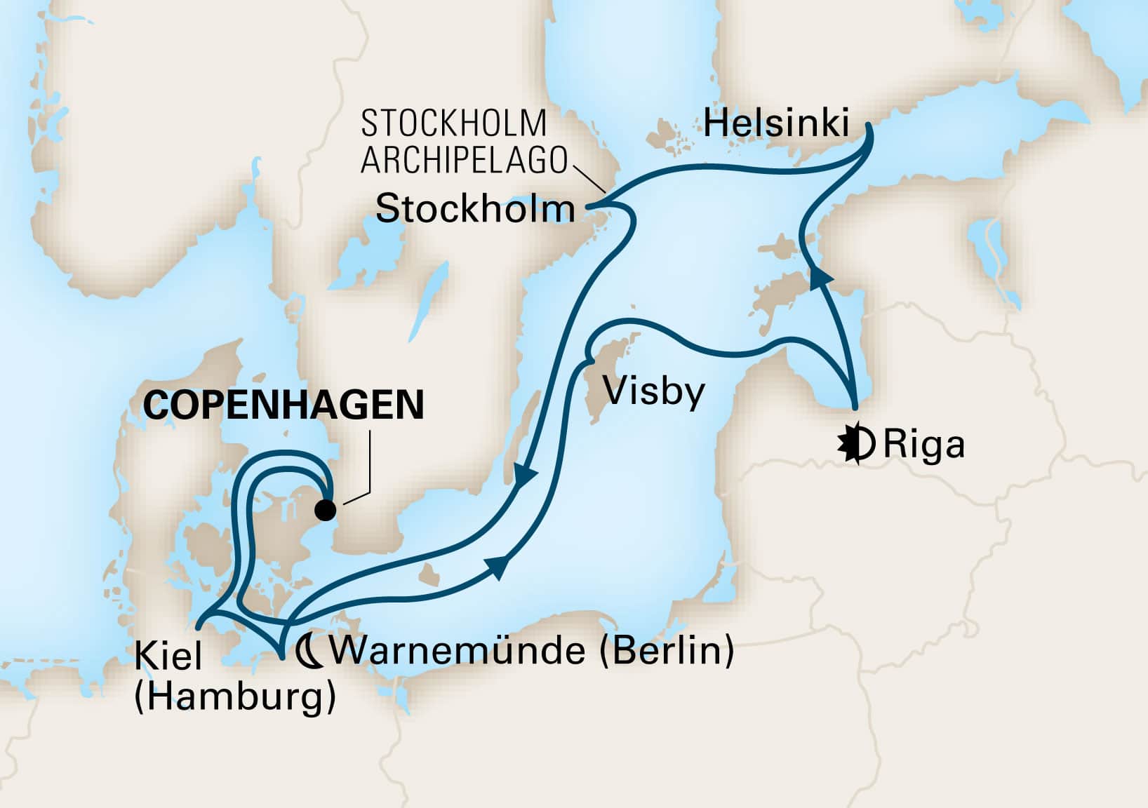 Jewels Of The Baltic - Holland America (10 Night Roundtrip Cruise from