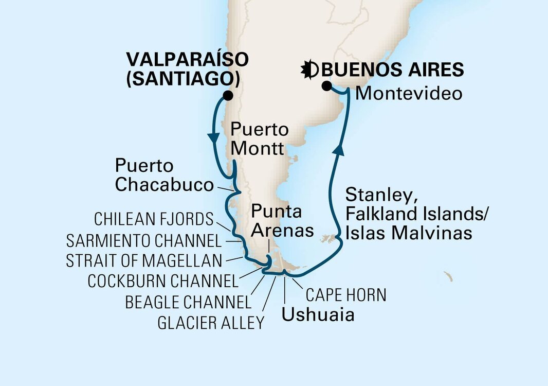 south america passage cruise