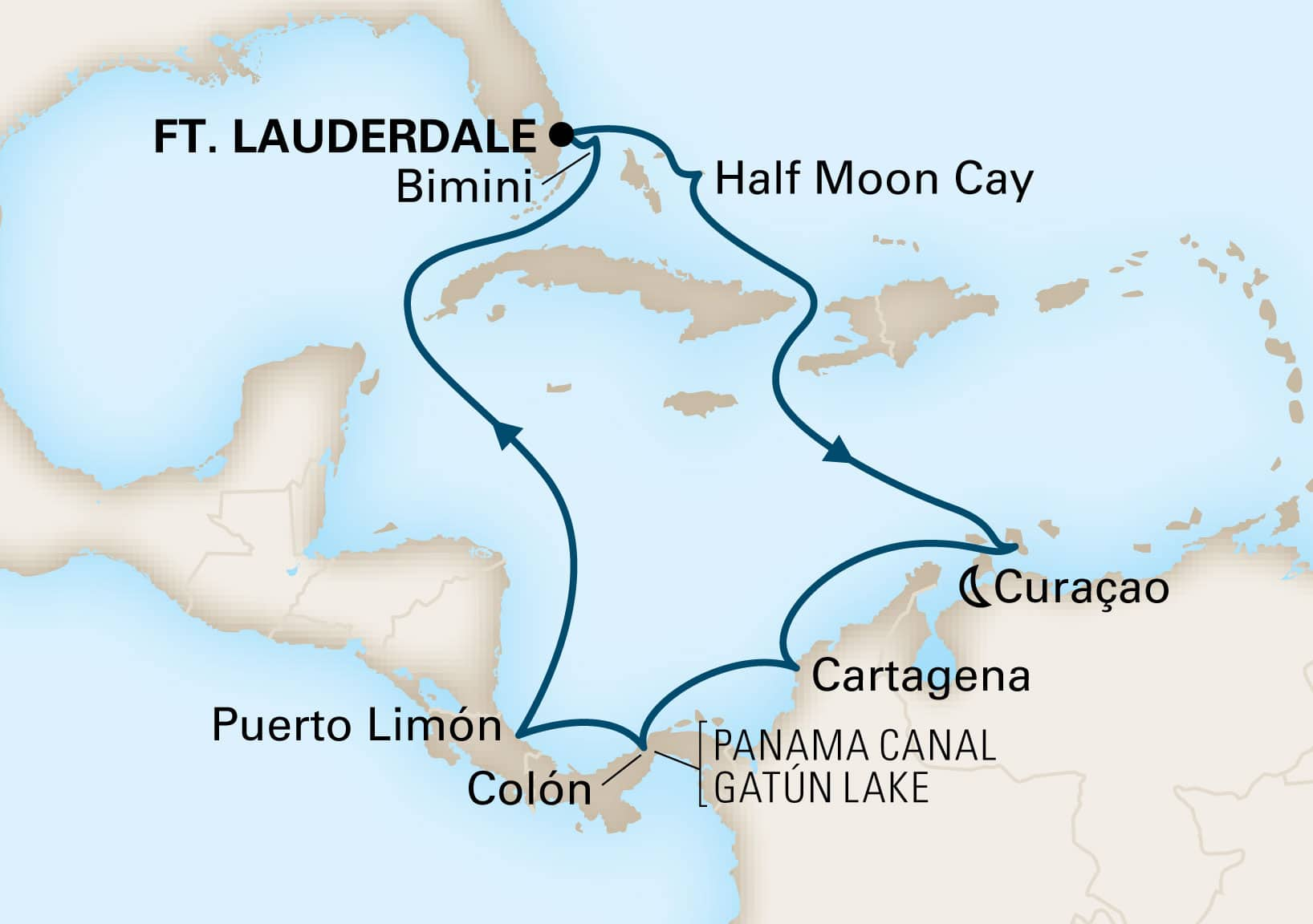 Panama Canal Sunfarer Holland America 12 Night Roundtrip Cruise From   77455 