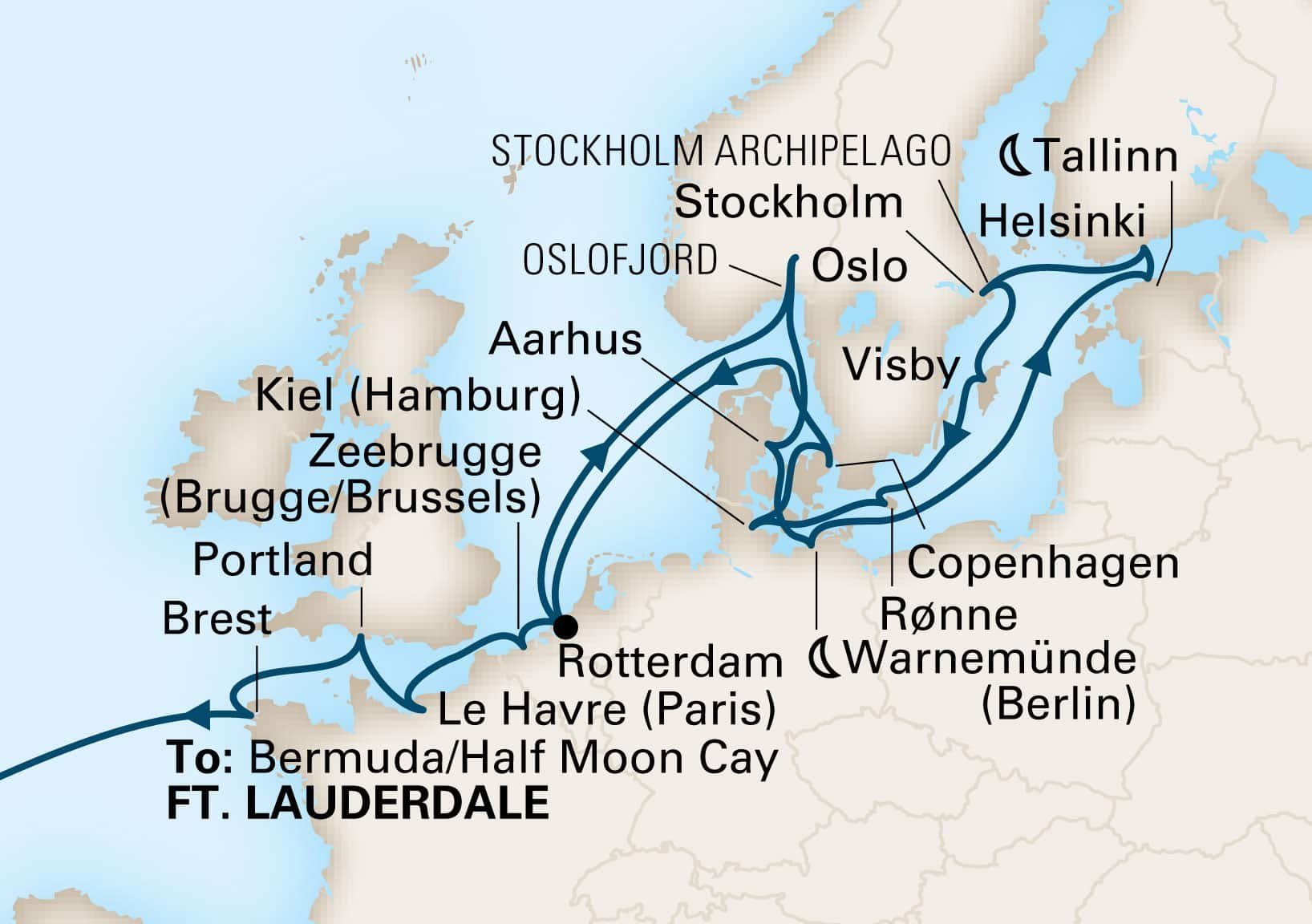 Transatlantic Cruises - Holland America - 2024 & 2025 Seasons