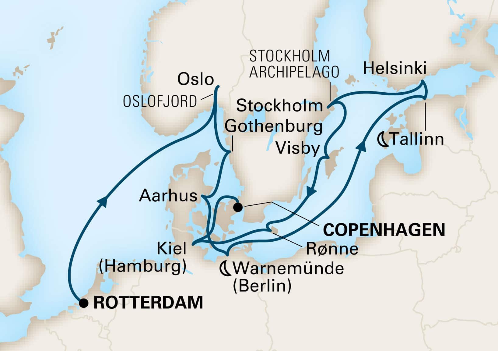 Jewels Of The Baltic - Holland America (13 Night Cruise from Rotterdam 