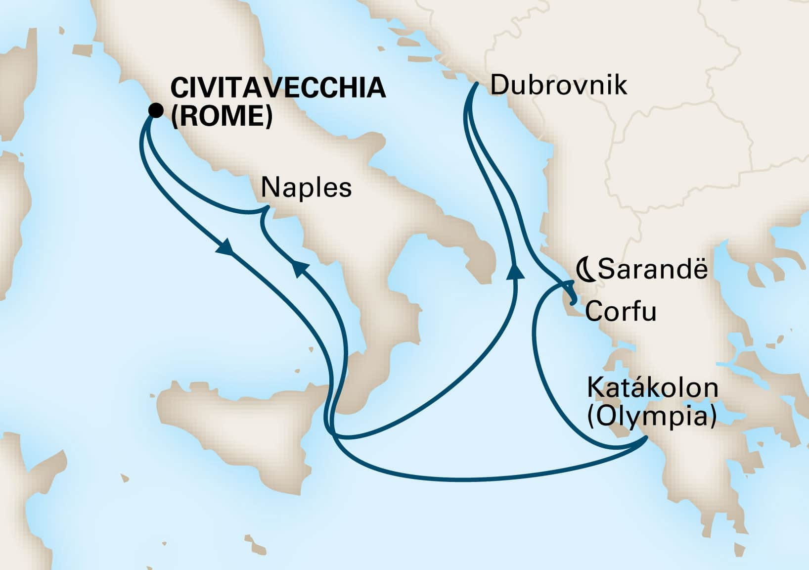 Adriatic Dream - Holland America (11 Night Roundtrip Cruise From Rome)