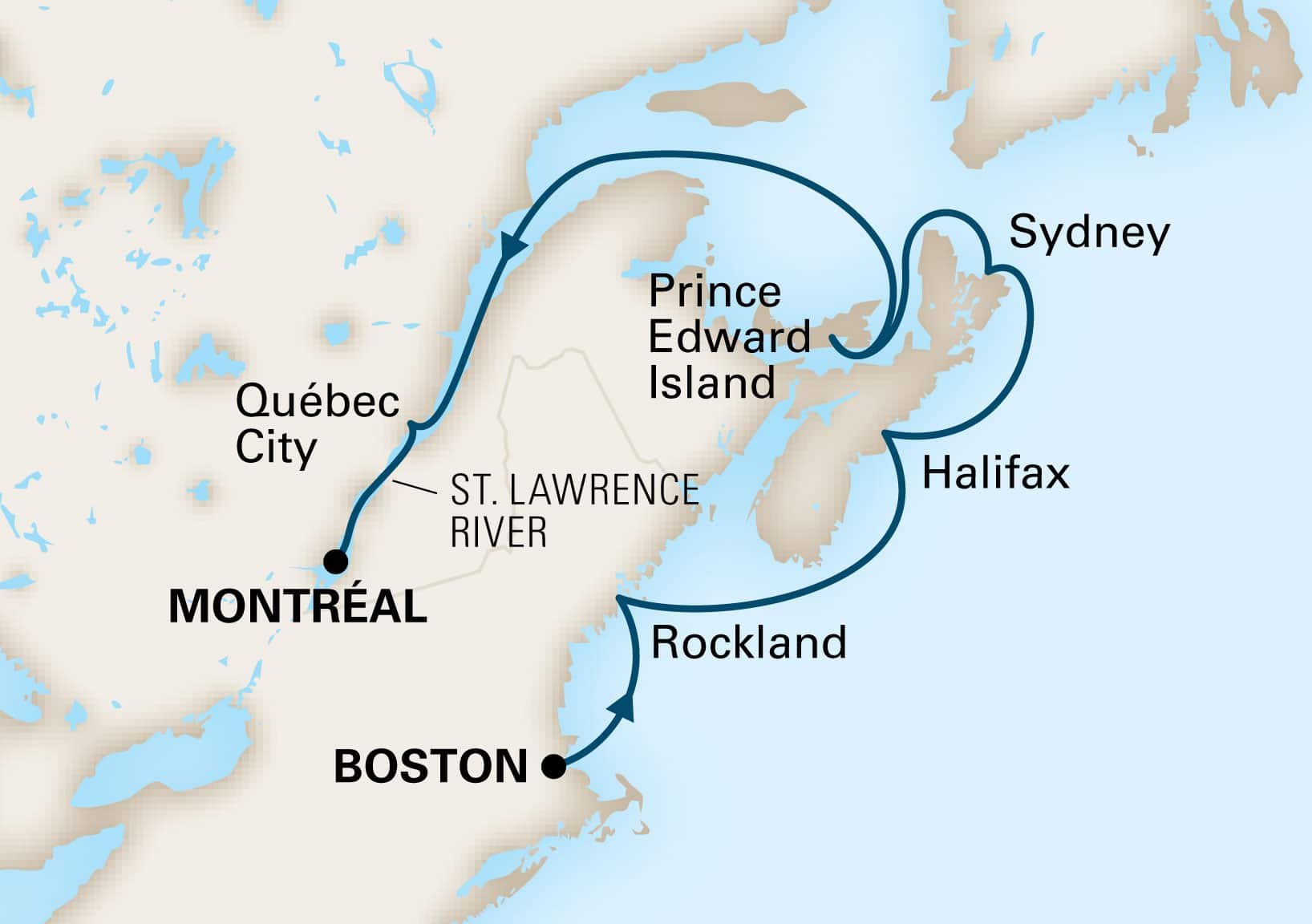 Canada & New England Cruises - 2023-2025 Seasons