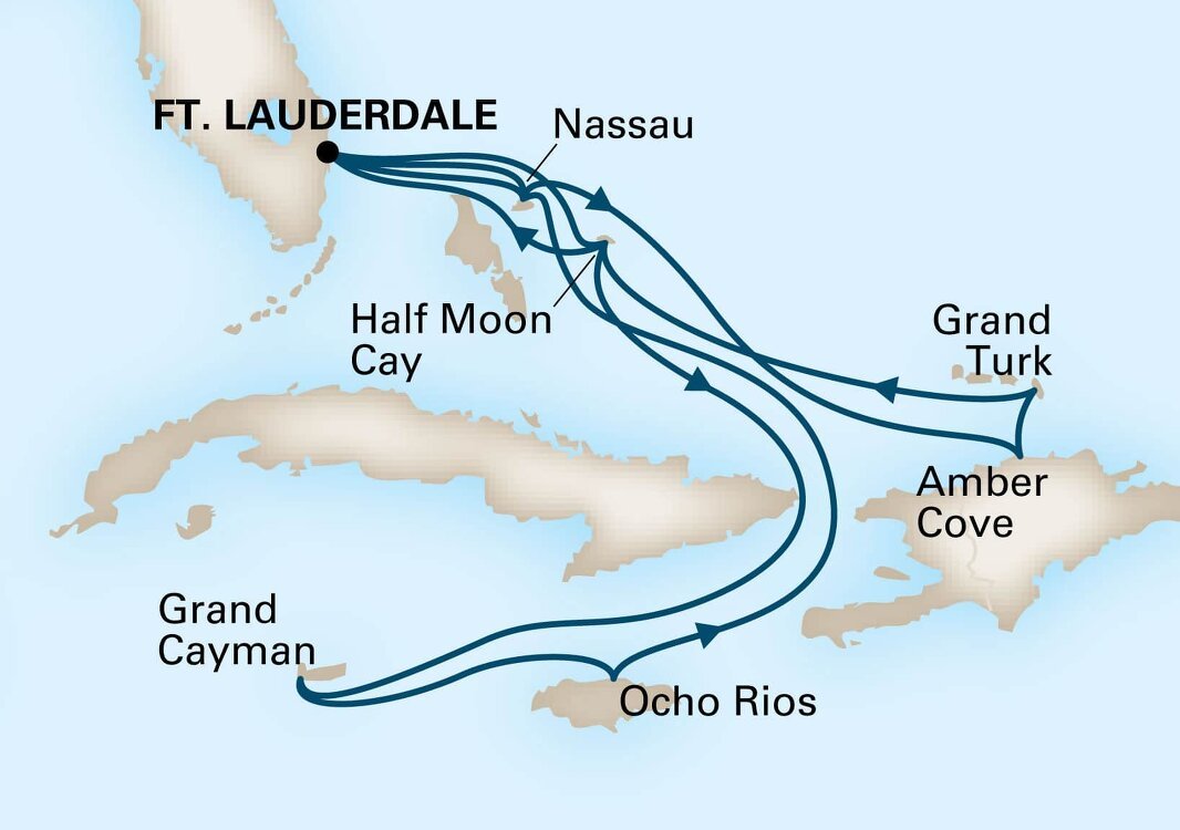 holland america 14 day caribbean cruise