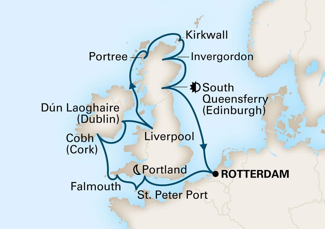 British Isles Holland America (14 Night Roundtrip Cruise from Rotterdam)