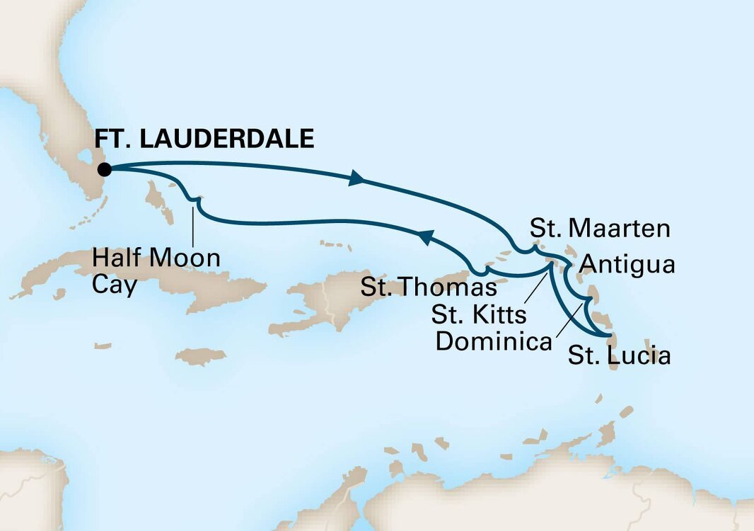 holland america 11 day southern caribbean cruise