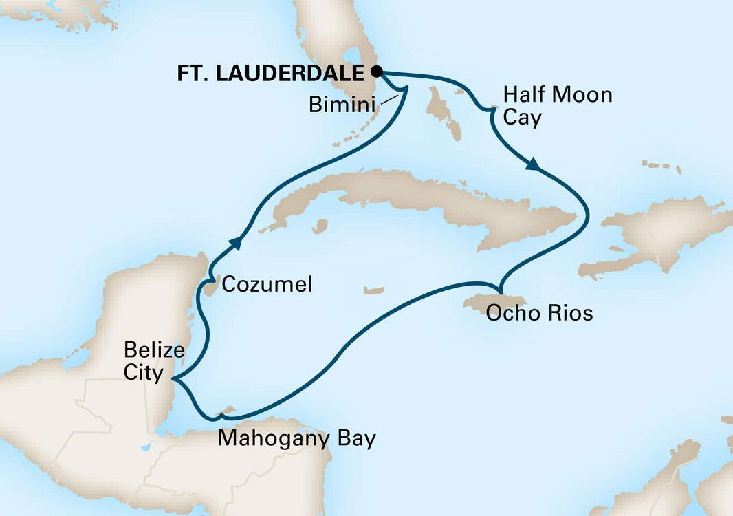 Western Caribbean Explorer Holland America (10 Night Roundtrip Cruise