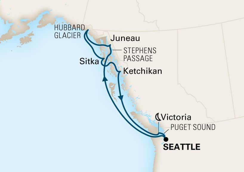 Alaskan Explorer Holland America (7 Night Roundtrip Cruise from Seattle)