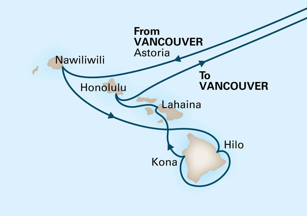 circle hawaii cruise holland america