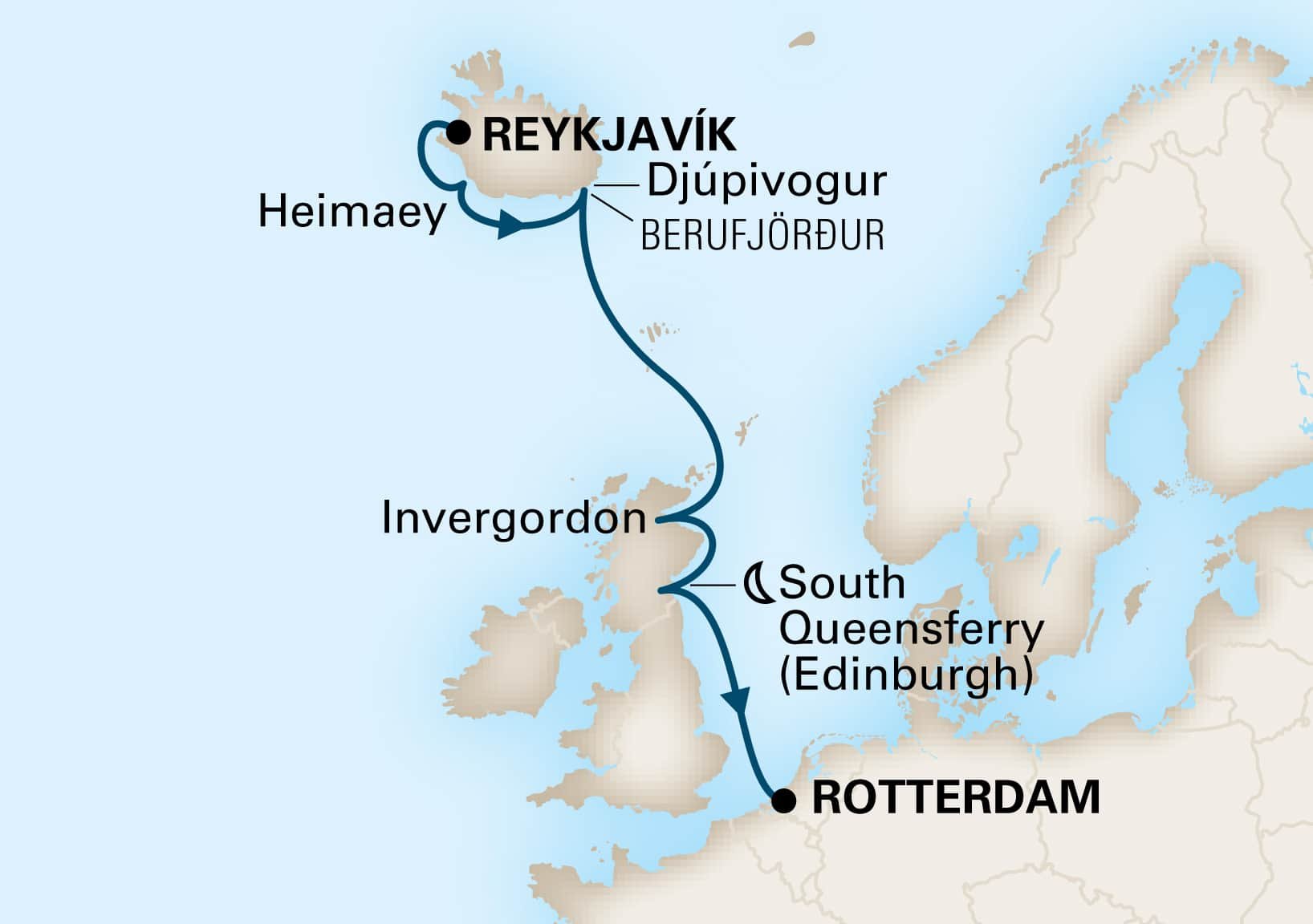 Iceland Cruises Starting In July 2025