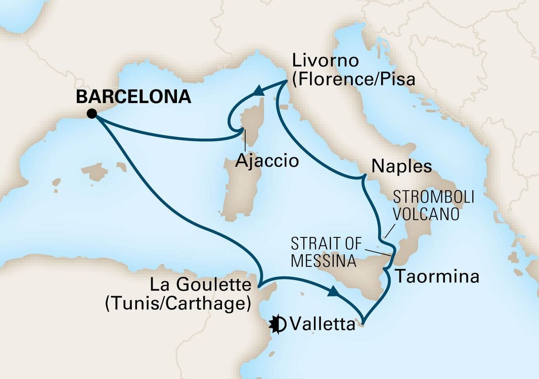 Holland America Mediterranean Cruises 2025