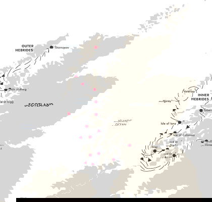  Scotland Cruises - 2024-2026 Seasons Motiv 