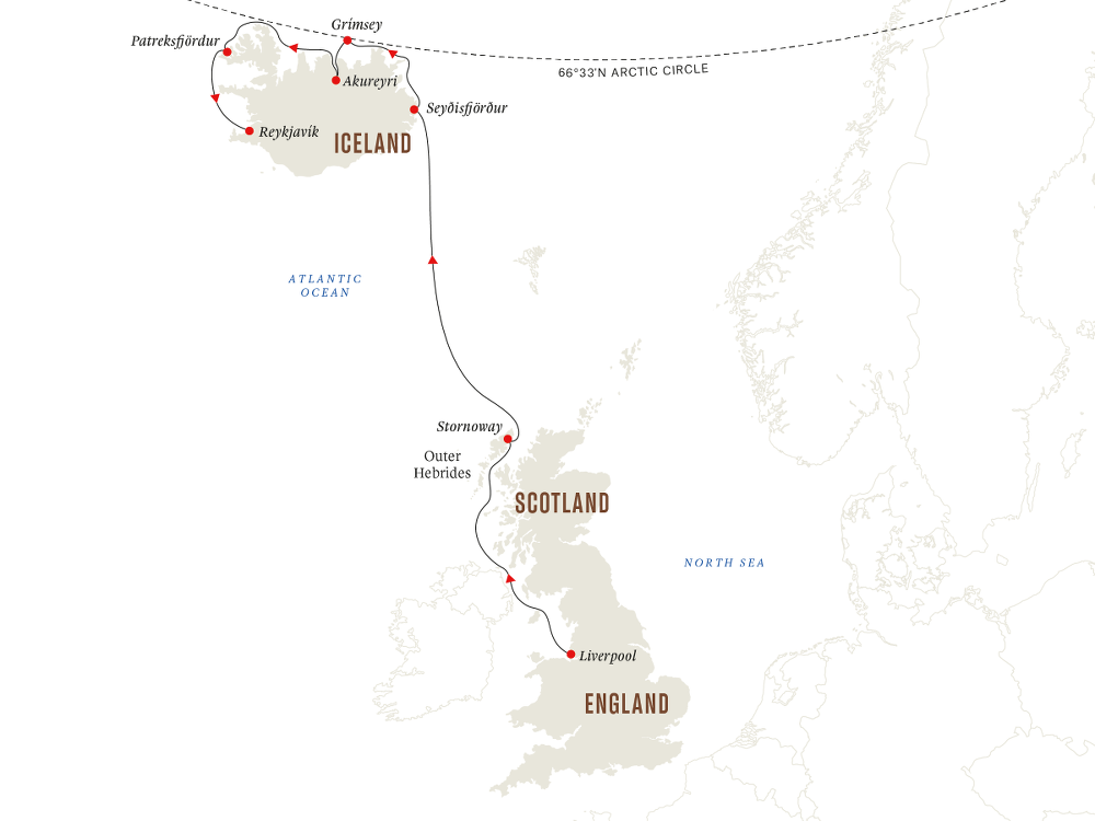 cruise from liverpool to iceland