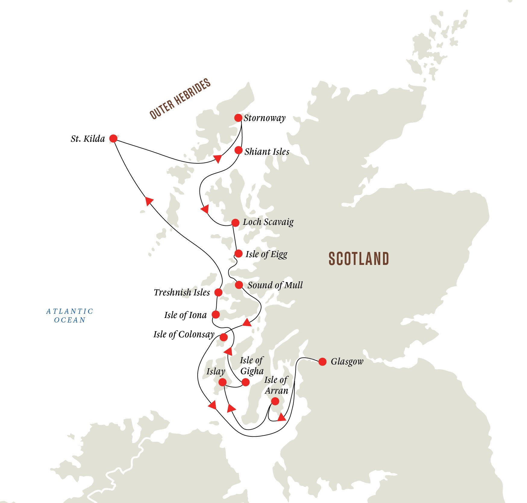 Scotland Cruises - 2024 & 2025 Seasons