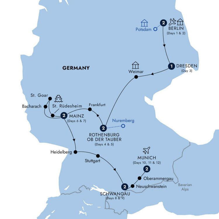 Best of Germany - Insight Vacations (12 Days From Berlin to Munich)