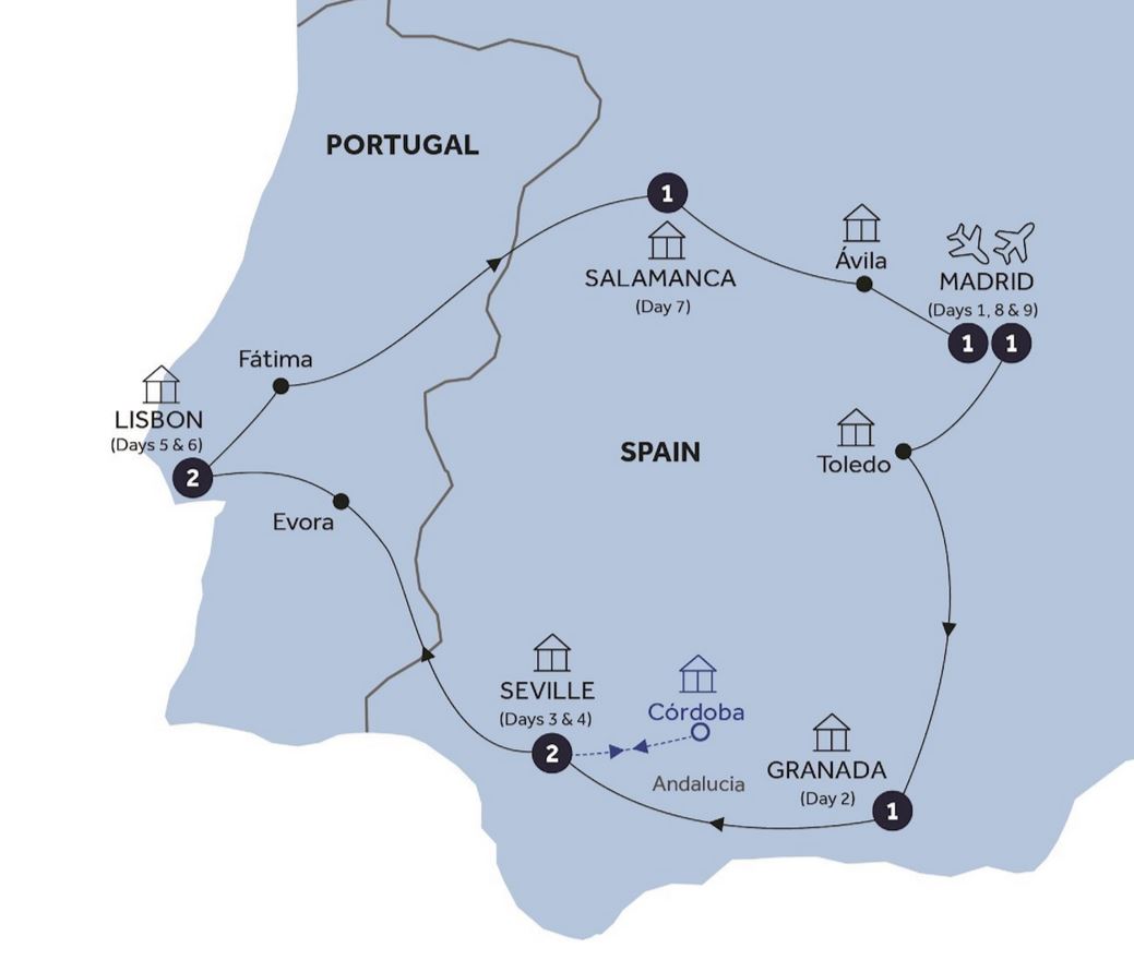 Spain Portugal Tours 2024 2026 Seasons 114912 
