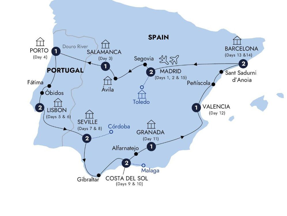 Best of Spain & Portugal (Winter) - Insight Vacations (15 Days From