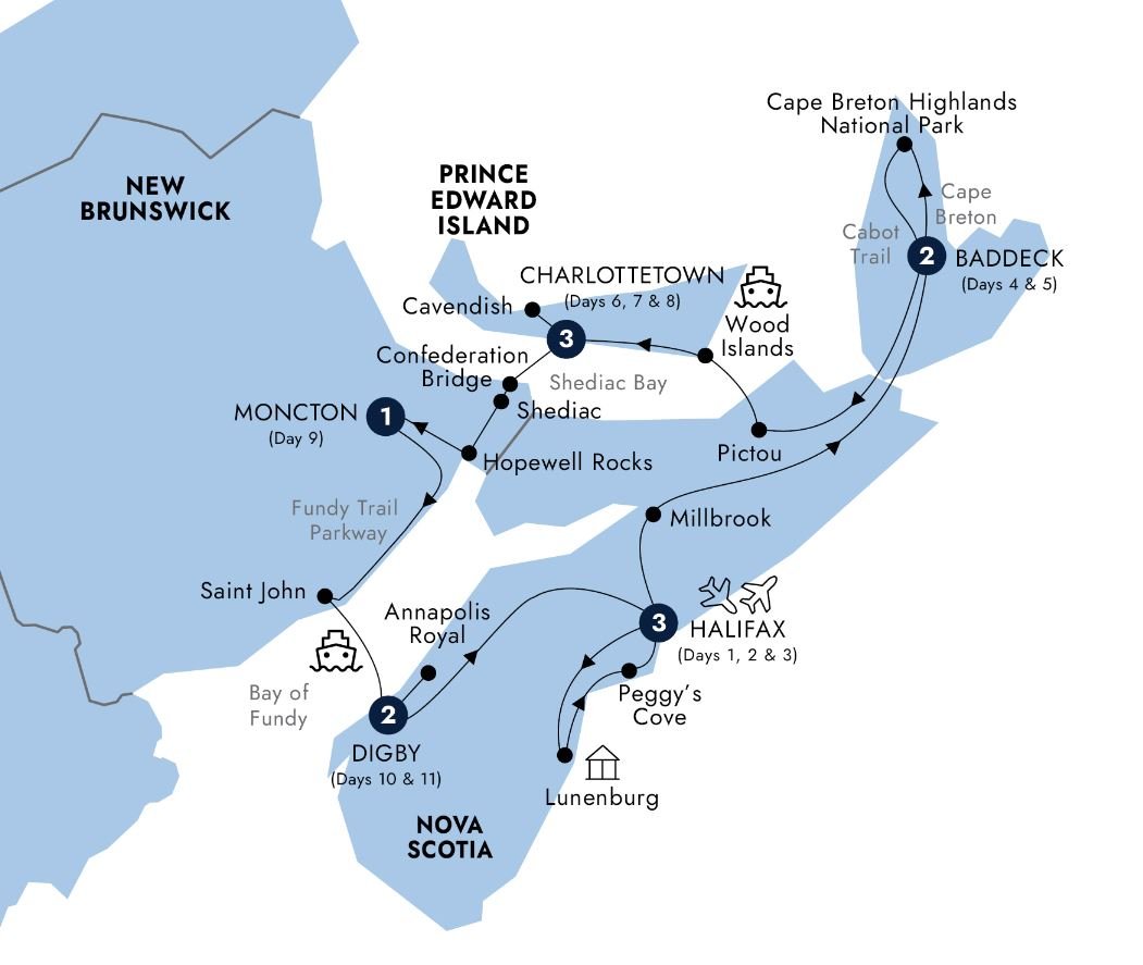 Canada East Coast Tours 2025 2026 Seasons 120467