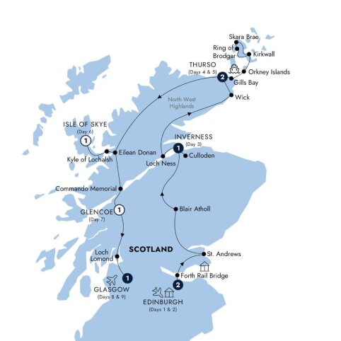 Scotland Coach Tours | 2026-2027 | Global Journeys
