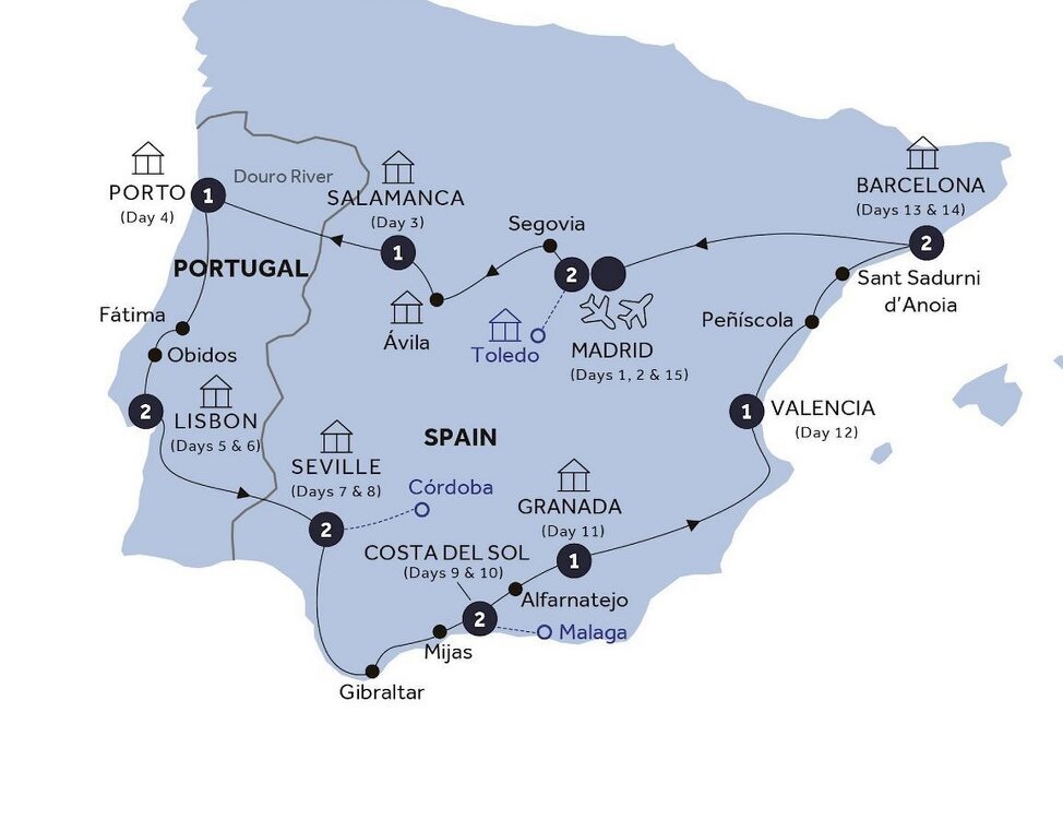 Best of Spain & Portugal Insight Vacations (15 Days From Madrid to