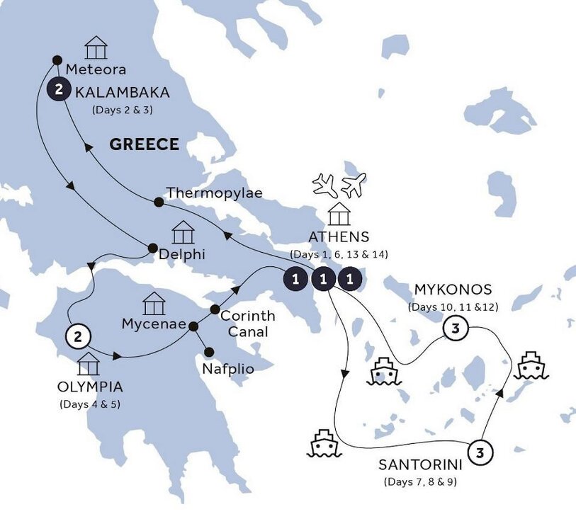 Treasures of Greece & the Islands Insight Vacations (14 Days From