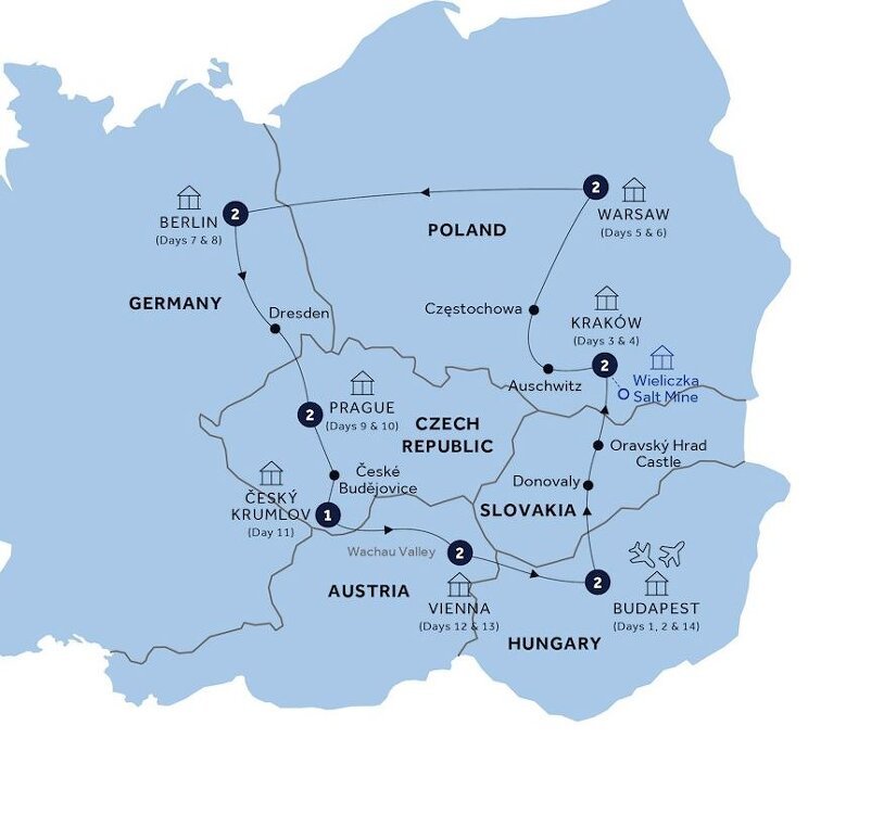 Highlights of Eastern Europe (Small Group) Insight Vacations (14 Days