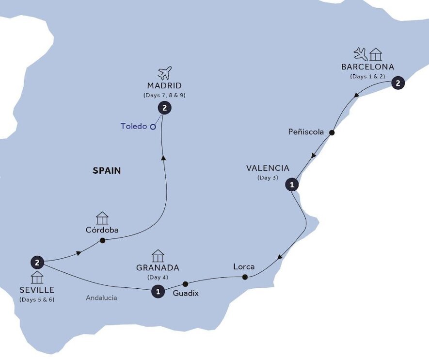 Highlights of Spain (Winter) (Small Group) - Insight Vacations (9 Days ...