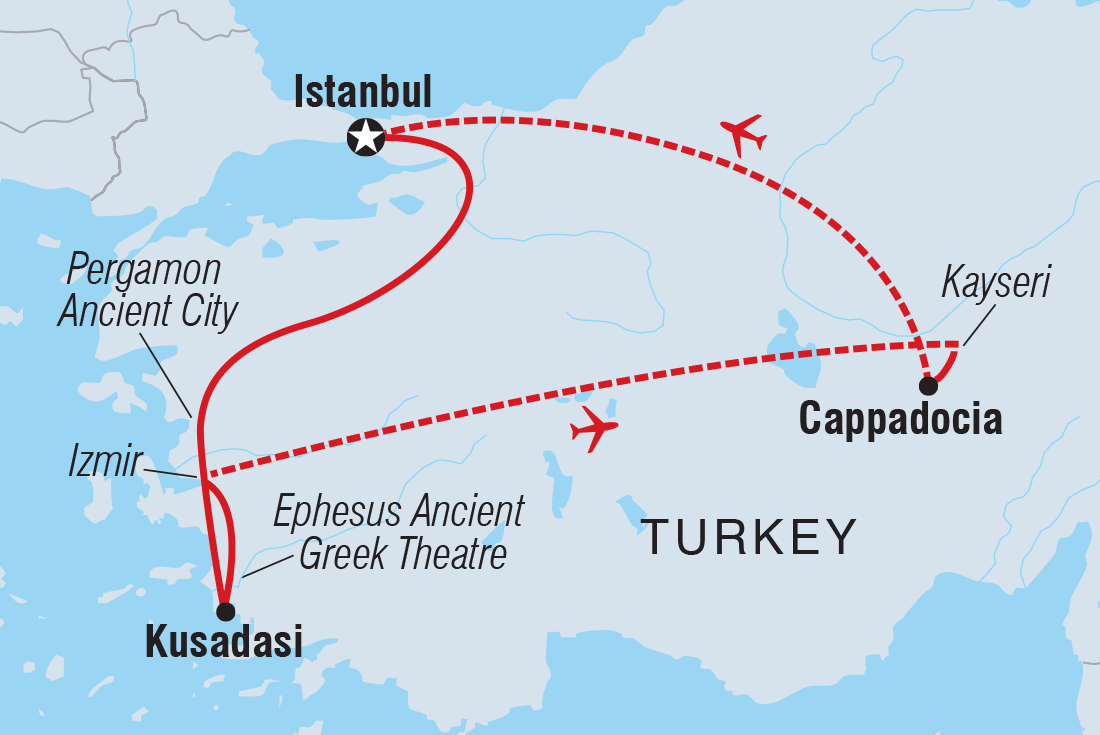 Turkey In Depth Premium Turkey - Intrepid (9 Days From Istanbul to Istanbul)