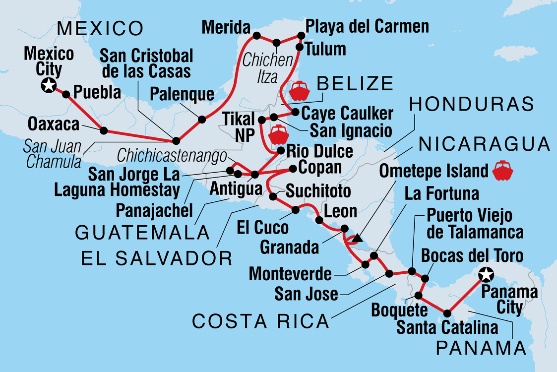 trip central america