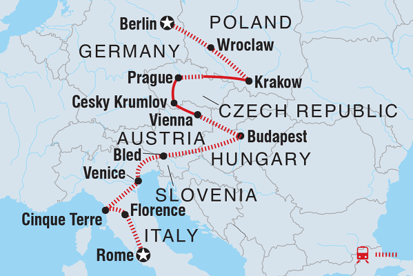 Europe Rail Journeys & Train Tours - 2023 & 2024 Seasons