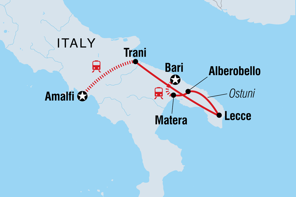 Explore Southern Italy Intrepid (10 Days From Amalfi to Bari) Explore Southern Italy Intrepid (10 Days From Amalfi to Bari)