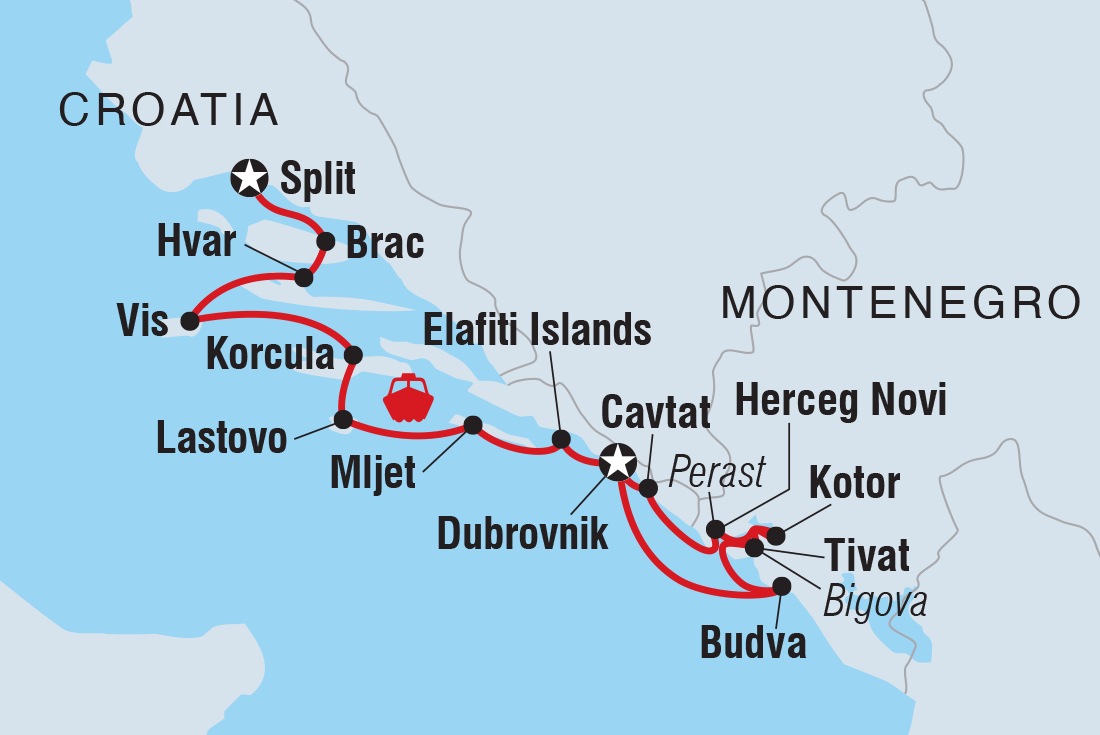 Croatia And Montenegro Sailing Adventure Intrepid 15 Days From Split   96940 