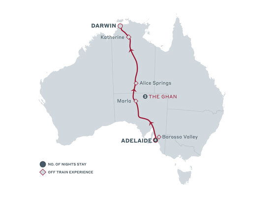 The Ghan - Rail Journeys & Expeditions - 2024 & 2025 Seasons
