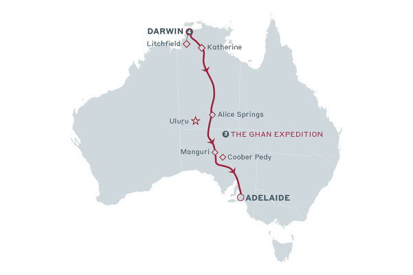 The Ghan - Rail Journeys & Expeditions - 2024 & 2025 Seasons