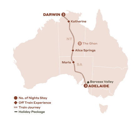 The Ghan - Rail Journeys & Expeditions - 2025 & 2026 Seasons