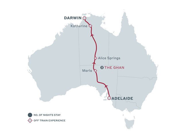 The Ghan - Rail Journeys & Expeditions | 2026-2027 Seasons