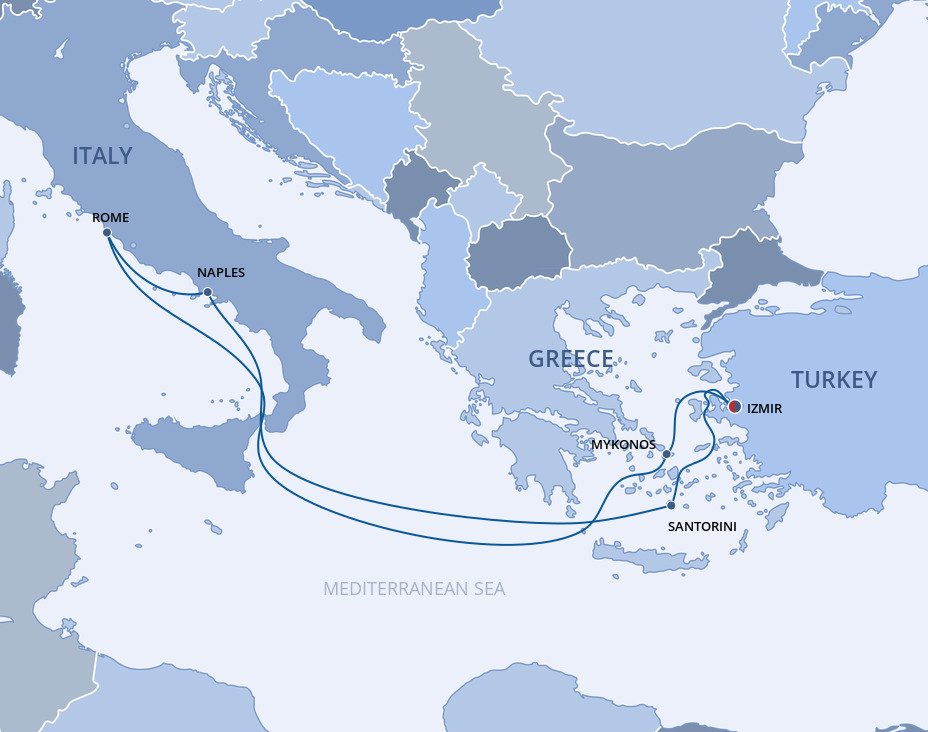 Mediterranean - MSC Cruises (7 Night Roundtrip Cruise From Izmir)