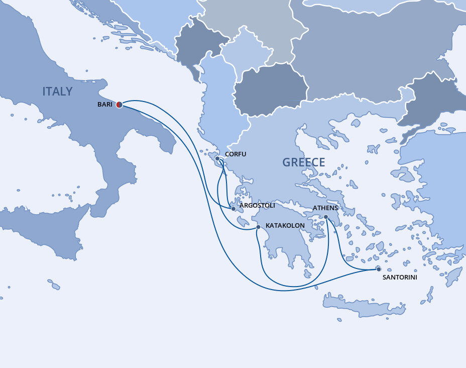 Mediterranean - MSC Cruises (7 Night Roundtrip cruise from Bari)