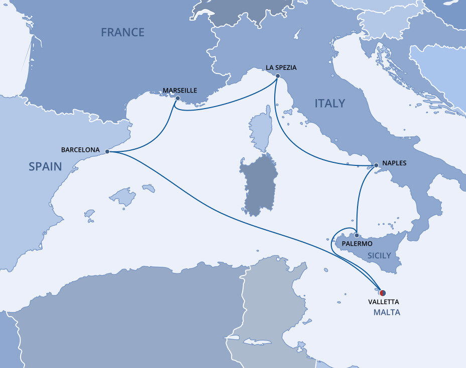 Mediterranean - MSC Cruises (7 Night Roundtrip cruise from Valletta)