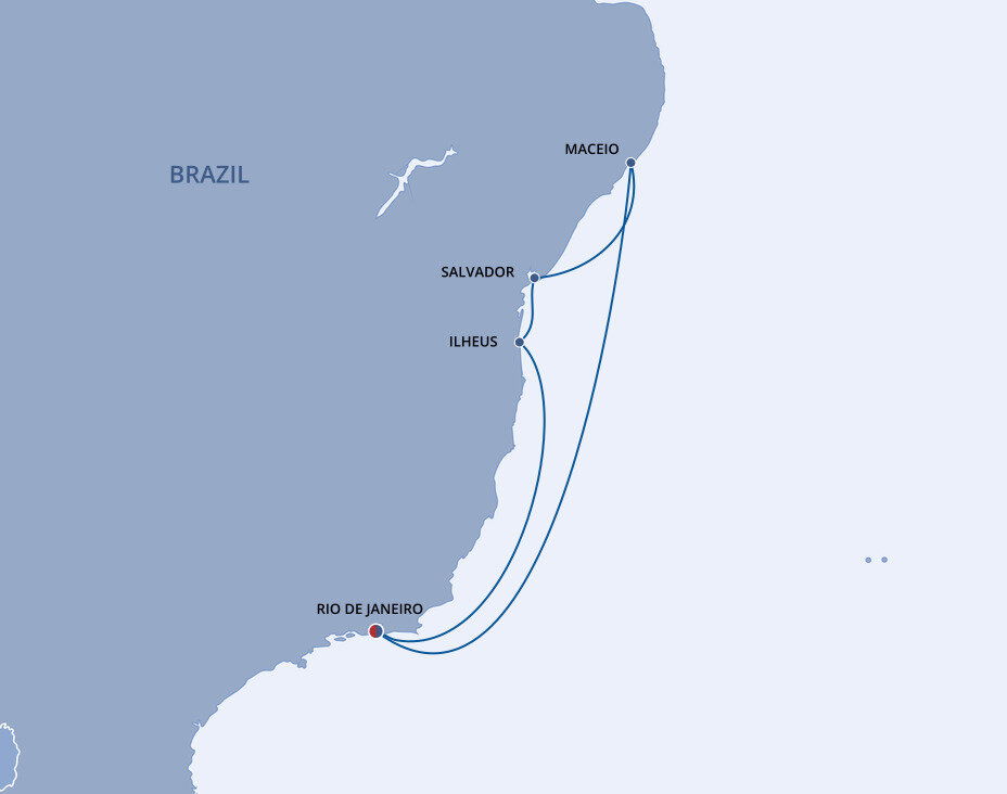8 Day South America Itinerary (MSC Cruises)