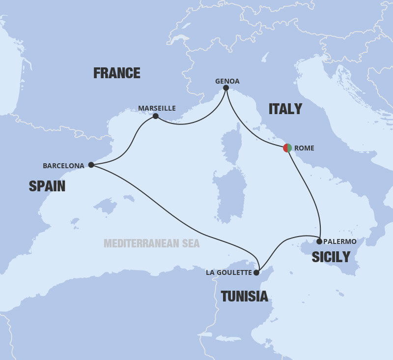 Mediterranean MSC Cruises 7 Night Roundtrip Cruise From Rome  mediterranean-msc-cruises-7-night-roundtrip-cruise-from-rome