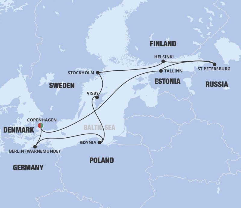 Northern Europe MSC Cruises (10 Night Roundtrip Cruise from Copenhagen)