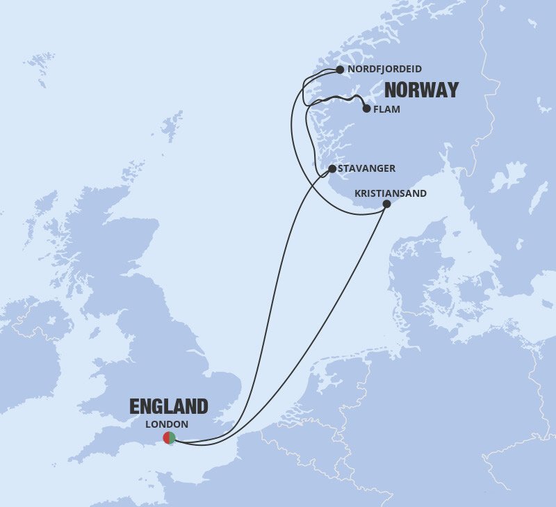 Northern Europe - MSC Cruises (7 Night Roundtrip Cruise from London)