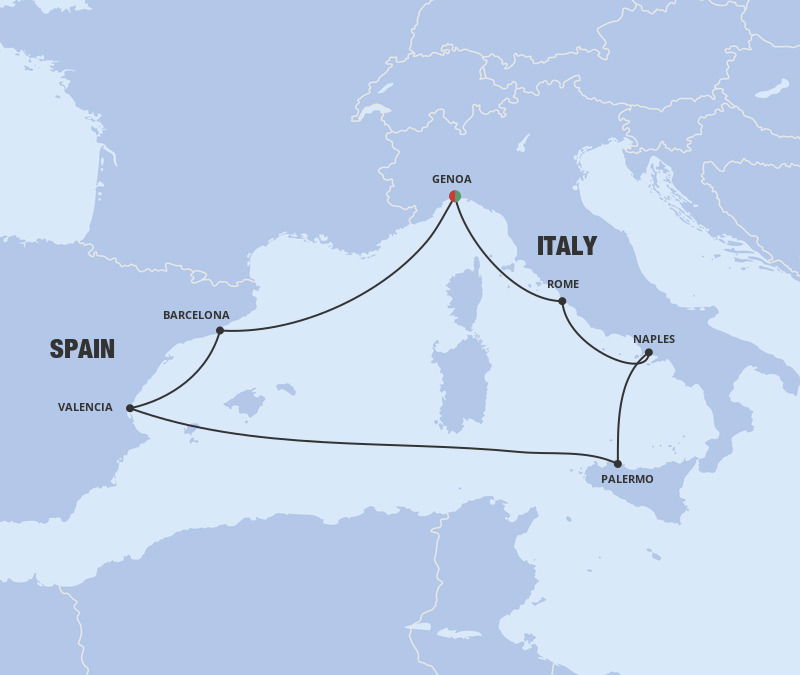 Mediterranean - MSC Cruises (8 Night Roundtrip Cruise From Genoa)