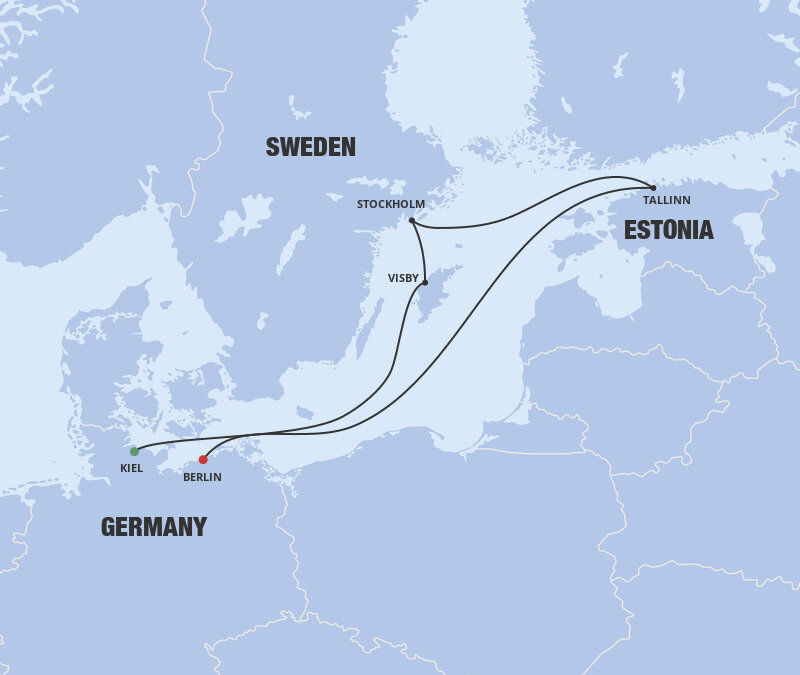 Northern Europe - MSC Cruises (6 Night Cruise from Kiel to Berlin)