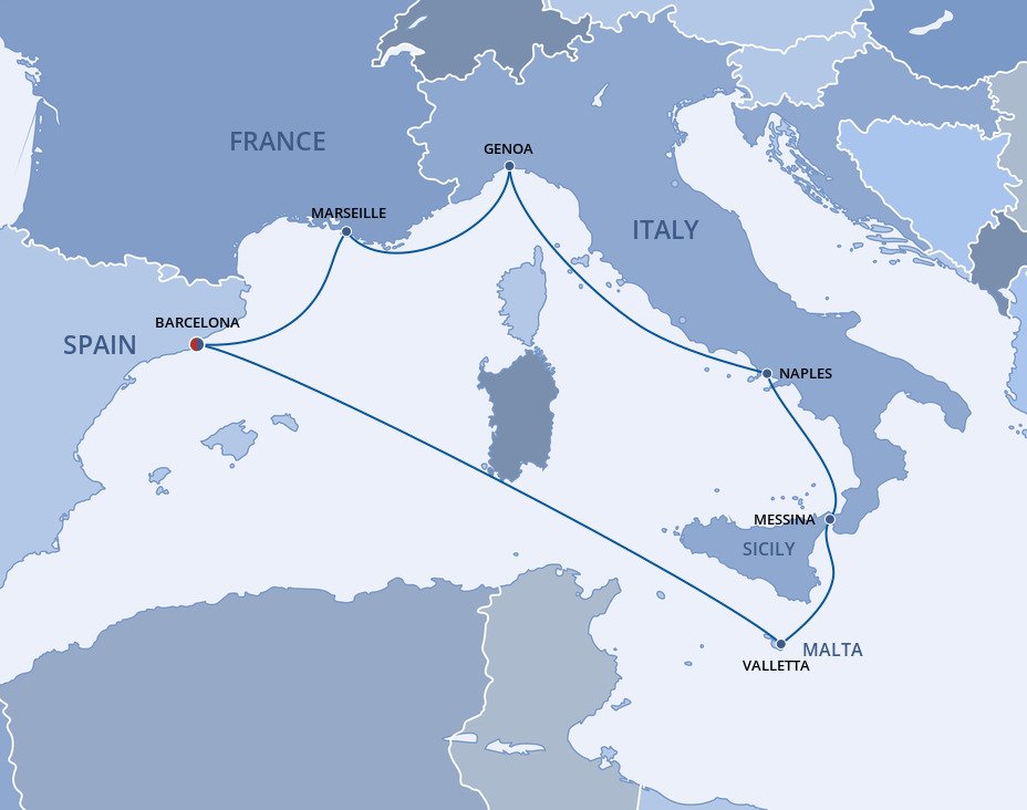 Mediterranean Cruises Starting In July 2025